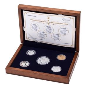 Czech Republic / Five Haleru 1977 Silver Replica - reverse photo