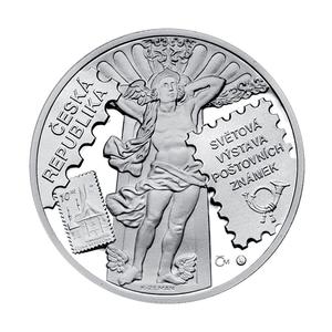 Czech Republic / Silver Half Ounce 2008 Prague Stamp Exhibition - obverse photo