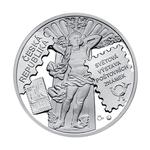 Silver Half Ounce 2008 Prague Stamp Exhibition: Photo Coin, Czech Republic, Silver Half Ounce 2008 Prague Stamp Exhibition / thumbnail