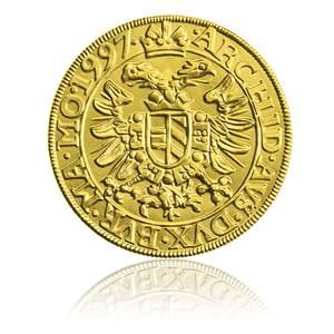 Czech Republic / Gold Prague Ducat Replica - reverse photo