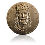 Brass Medal 1998 Charles IV: Photo Coin, Czech Republic, Brass Medal Charles IV / thumbnail