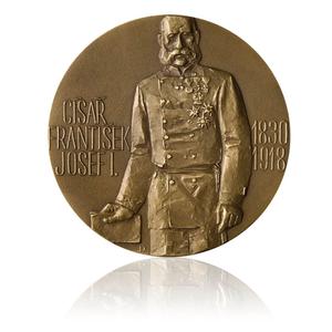 Czech Republic / Brass Medal - Franz Joseph - reverse photo