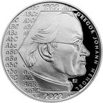 Czech Republic / Two Hundred Korun 2022 Gregor Mendel / Proof - reverse photo