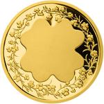 Czech Republic / Gold Ducat - Quatrefoil for Luck / Personalised Dedication - obverse photo