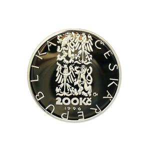 Czech Republic / Two Hundred Korun 1996 Deburau - obverse photo