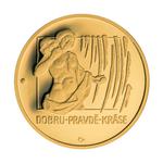 Gold Ounce 2007 Theatre in Vinohrady: Photo Coin, Czech Republic, Gold Ounce 2007 Theatre in Vinohrady / thumbnail