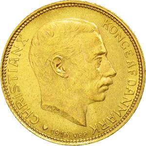 Denmark / Twenty Kroner 1913 - obverse photo