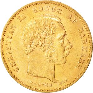 Denmark / Twenty Kroner 1900 - obverse photo