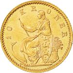 Ten Kroner 1900: Photo Coin, Denmark, Ten Kroner 1900 / thumbnail
