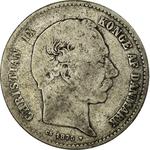 One Krone 1875: Photo Coin, Denmark, One Krone 1875 / thumbnail