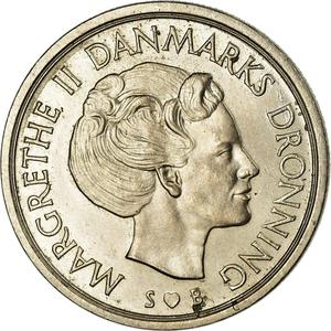 Denmark / Five Kroner 1974 - obverse photo