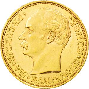 Denmark / Twenty Kroner 1912 - obverse photo