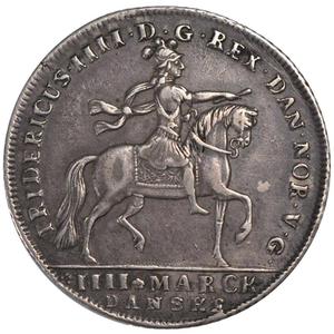 Denmark / Four Marck 1711 - obverse photo