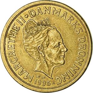 Denmark / Ten Kroner 1995 - obverse photo