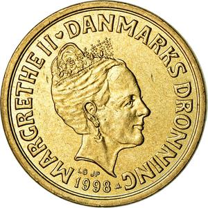 Denmark / Ten Kroner 1998 - obverse photo