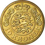 Ten Kroner 1990: Photo Coin, Denmark, Ten Kroner 1990 / thumbnail