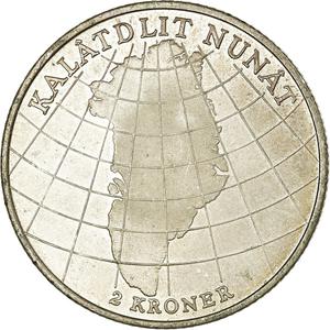 Denmark / Two Kroner 1953 - reverse photo