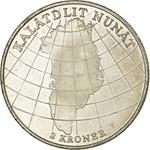 Denmark / Two Kroner 1953 - reverse photo