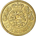 Ten Kroner 1998: Photo Coin, Denmark, Ten Kroner 1998 / thumbnail
