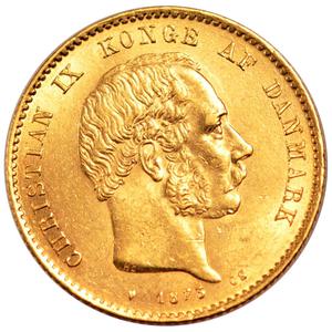 Denmark / Twenty Kroner 1873 - obverse photo