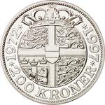 Two Hundred Kroner 1997: Photo Coin, Denmark, Two Hundred Kroner 1997 / thumbnail