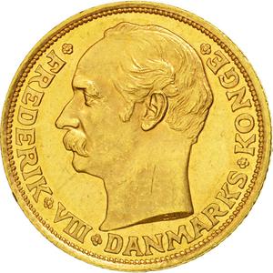Denmark / Ten Kroner 1909 - obverse photo