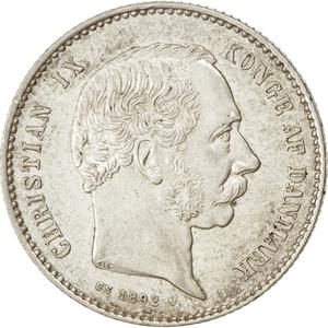 Denmark / One Krone 1892 - obverse photo
