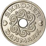 Denmark / Two Kroner 1999 - reverse photo
