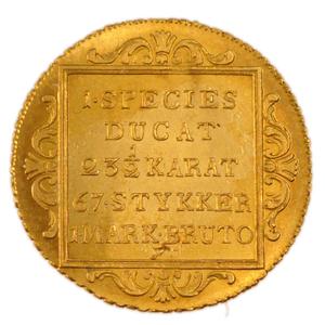 Denmark / Ducat 1792 - reverse photo
