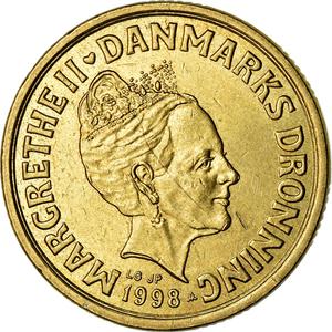 Denmark / Twenty Kroner 1998 - obverse photo