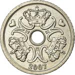 Denmark / One Krone 2007 - obverse photo