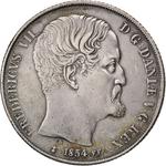 Two Rigsdaler 1854: Photo Coin, Denmark, 2 Rigsdaler 1854 / thumbnail