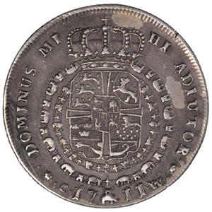 Denmark / Four Marck 1711 - reverse photo