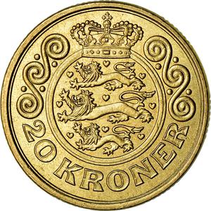 Denmark / Twenty Kroner 1998 - reverse photo