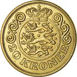 Twenty Kroner 1998: Photo Coin, Denmark, Twenty Kroner 1998 / thumbnail
