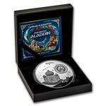 Silver Five Ounces 2022 Aladdin: Photo Coin, Djibouti, Silver Five Ounces 2022 Aladdin / thumbnail