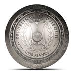 Silver Kilo 2024 Buffalo: Photo Coin, Djibouti, Silver Kilo 2024 Buffalo / thumbnail