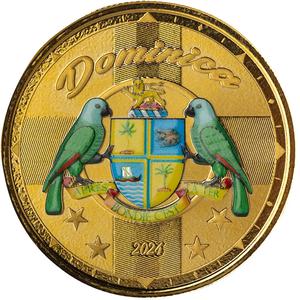 Dominica / Gold Ounce 2024 Coat of Arms
