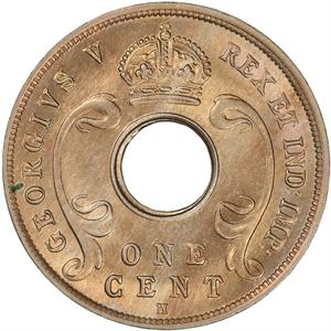 East Africa Protectorate / One Cent 1911 - obverse photo
