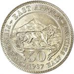 Fifty Cents 1937: Photo Coin, East African Currency Board, Fifty Cents 1937 / thumbnail