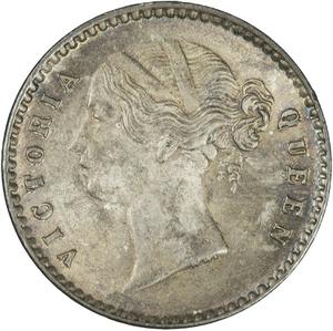 India, Empire of (British Raj) / Two Annas 1841 - obverse photo