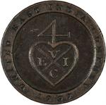 One Ninety-sixth Rupee 1797: Photo Coin, India, Empire of (British Raj), One Ninety-sixth Rupee 1797 / thumbnail