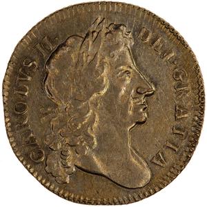 England / Guinea 1683 King Charles II - obverse photo