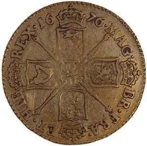 England / Guinea 1676 King Charles II - reverse photo
