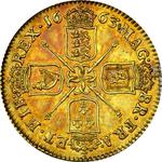 England / Guinea 1663 King Charles II, First Bust / With elephant below - reverse photo