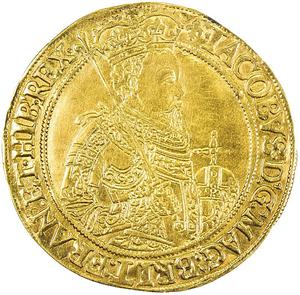 England / Unite of King James I, Second Bust, 1604 - 1606