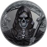 Silver Ounce 2018 Dark Side - Grim Reaper: Photo Coin, Equatorial Guinea, Silver Ounce 2018 Dark Side - Grim Reaper / thumbnail