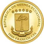 Gold Half Gram 2014 Fernão do Pó: Photo Coin, Equatorial Guinea, Gold Half Gram 2014 Fernao do Po / thumbnail
