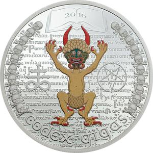 Equatorial Guinea / Silver Ounce 2016 Codex Gigas - reverse photo