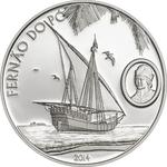 One Thousand Francs Silver 2015 Fernão do Pó: Photo Coin, Equatorial Guinea, One Thousand Francs Silver 2015 Fernao do Po / thumbnail